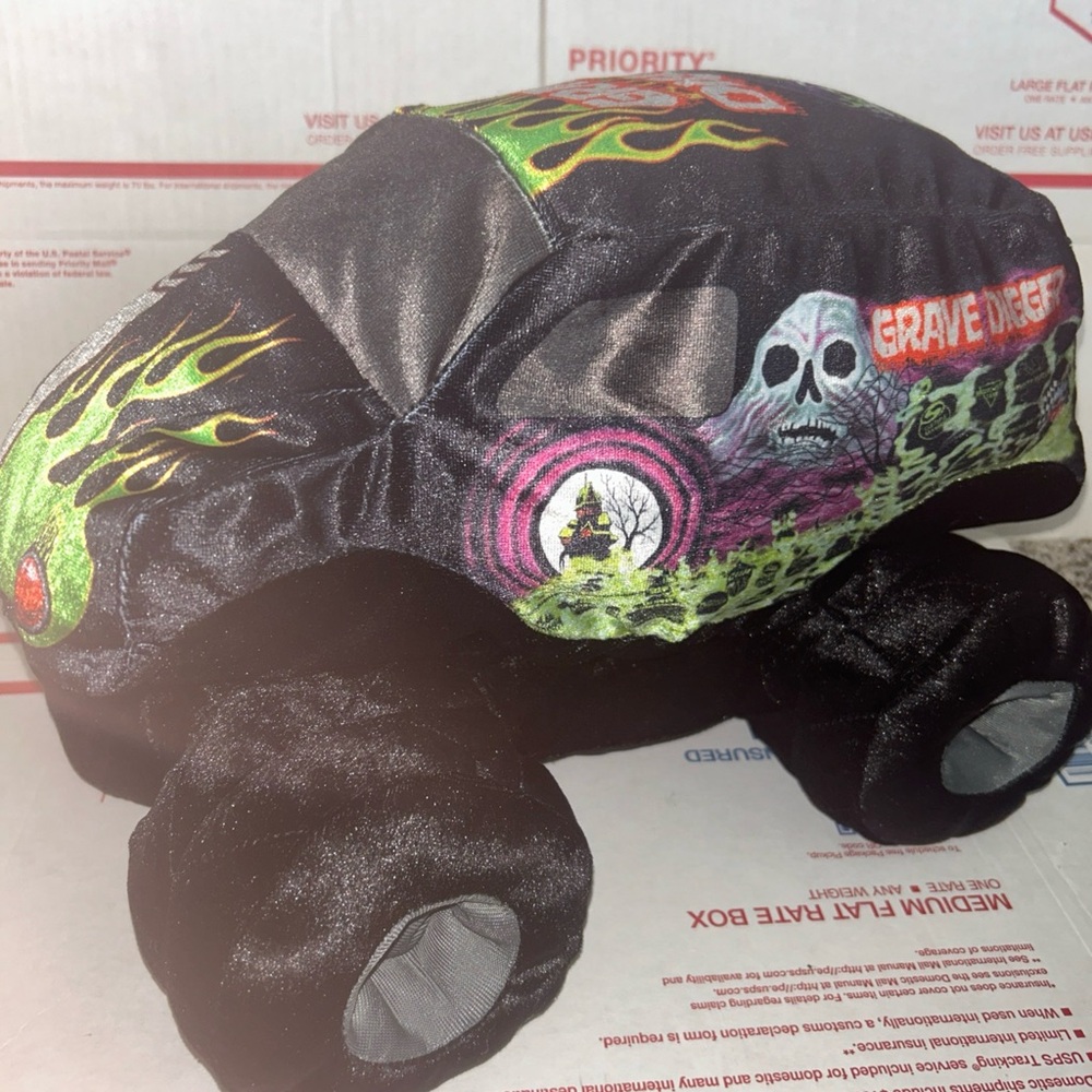 Monster Jam Grave Digger plush